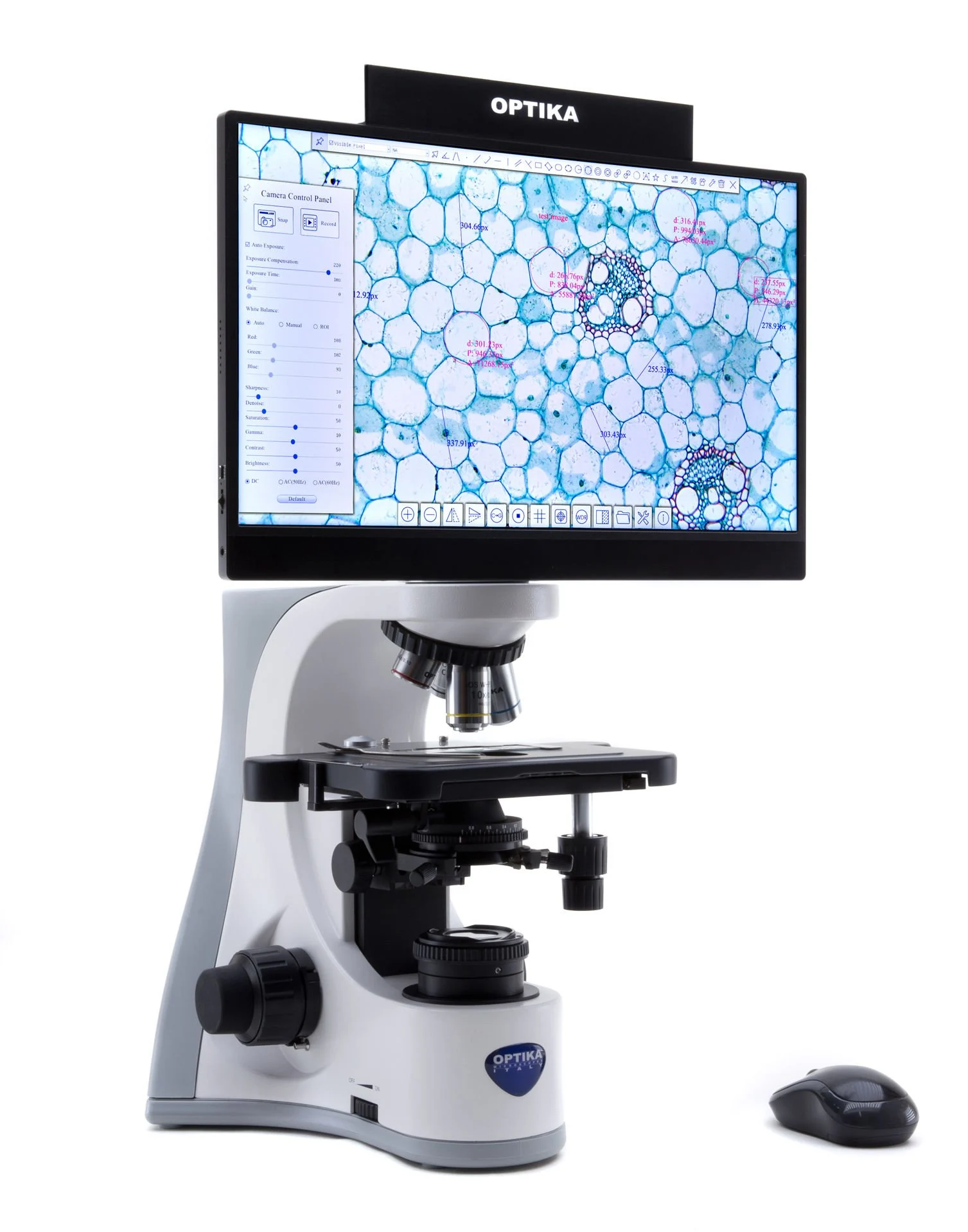 Optika Dijital Ekranlı Araştırma Mikroskobu